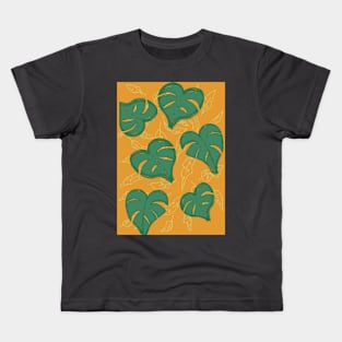 Tropical Leaf Kids T-Shirt